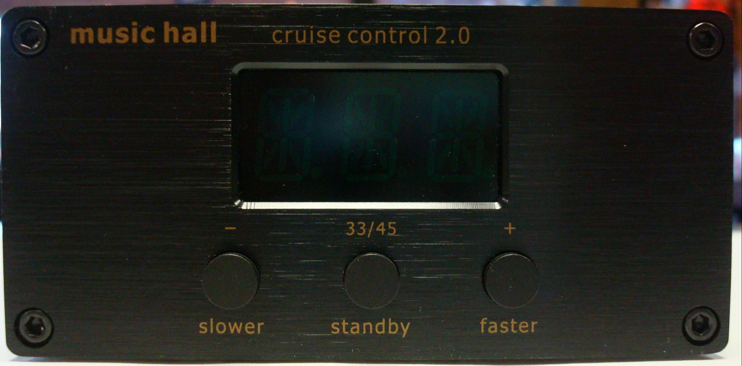 Music Hall Cruise Control 2.0
